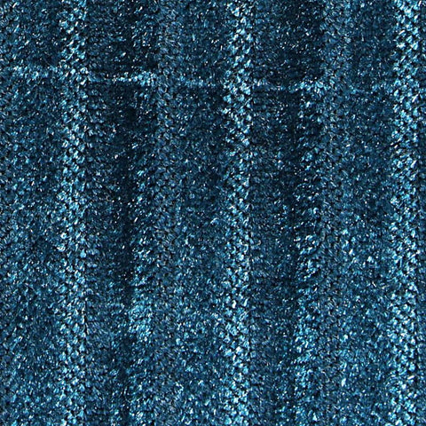 Blue Textured-Stripe Jacquard, Spandex-Poly