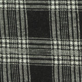 Black Plaid Jacquard, Polyester