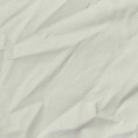 Polyester Stretch Jersey Knit Fabric, 260 gsm — White