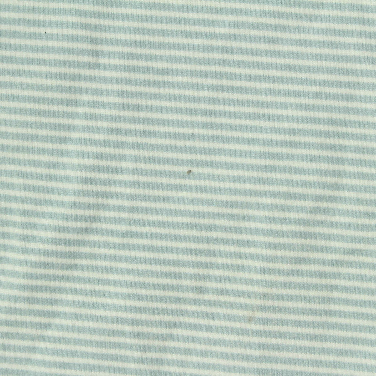 Light Blue Horizontal-Stripe Knit, Polyester, 170 gsm