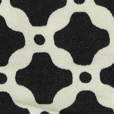 Black Lattice Knit, Polyester