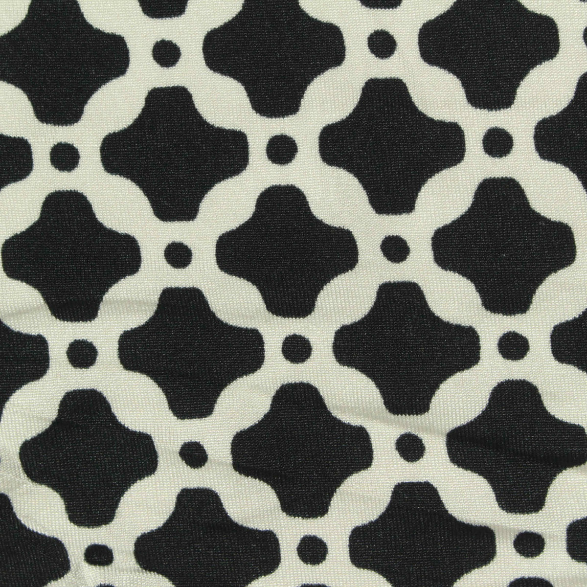 Black Lattice Knit, Polyester