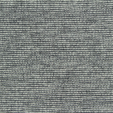 Dark Grey Stripe Crepe, Poly-Viscose