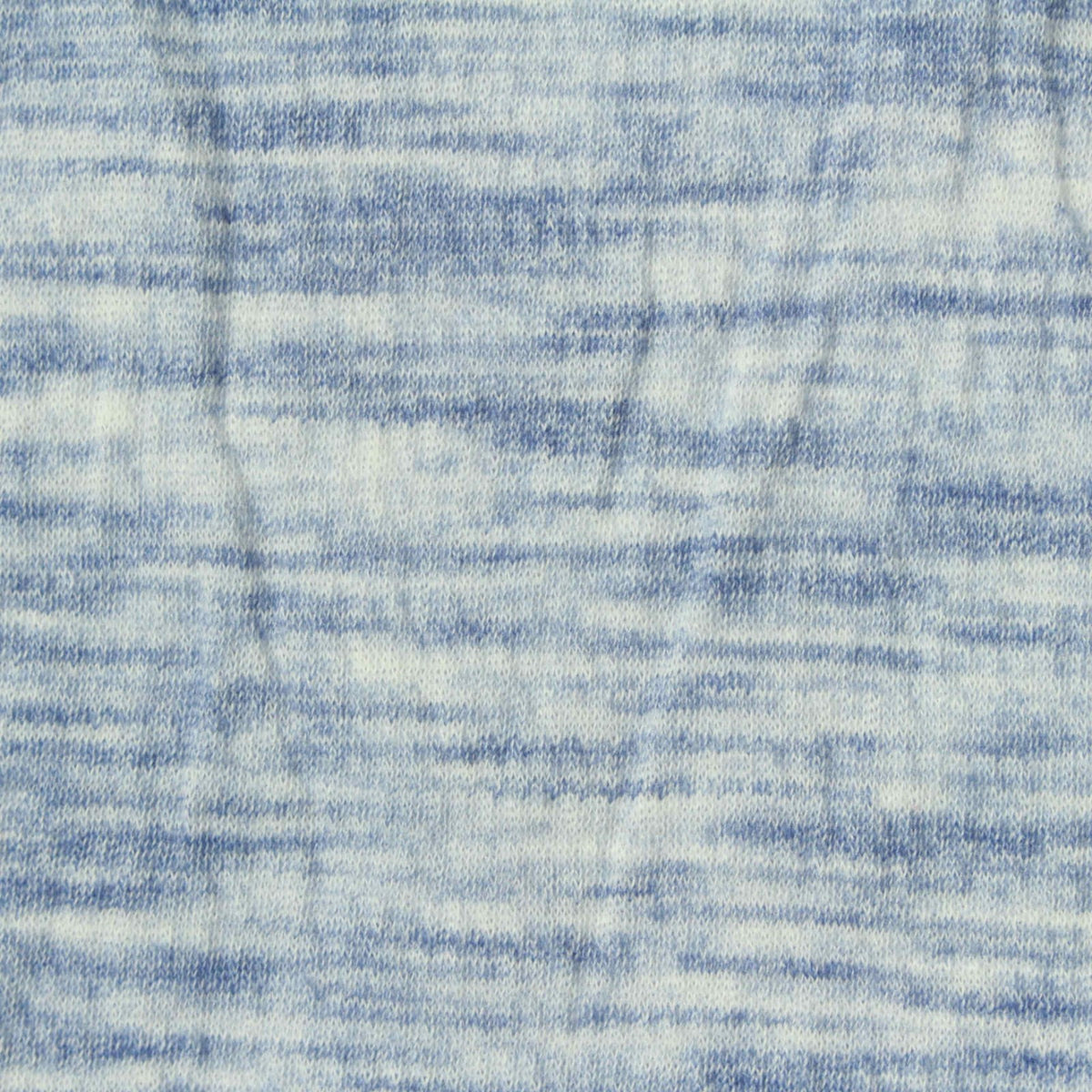 Blue Marl Crepe, Poly-Viscose