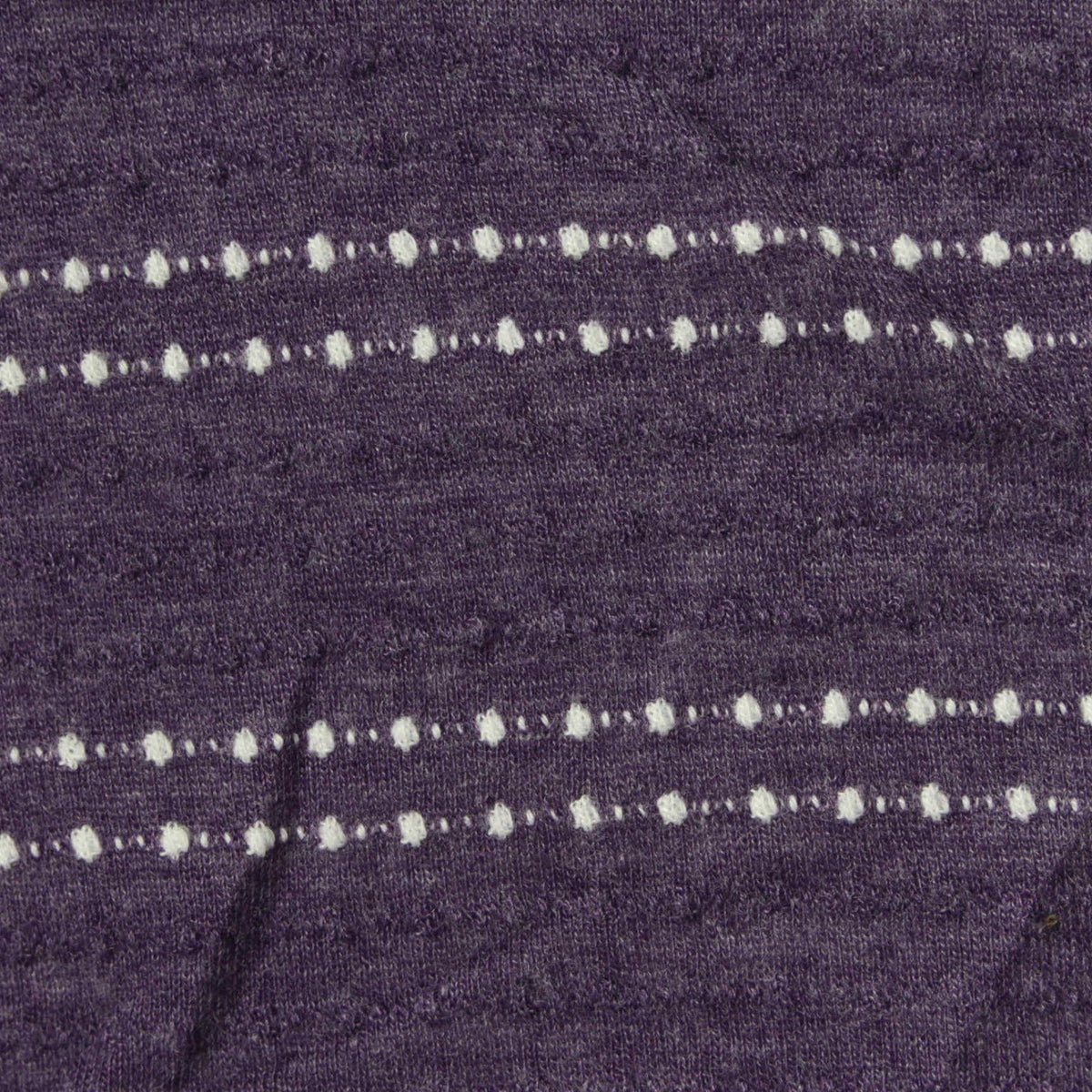White Dots Jersey Knit, Poly-Viscose, 150 gsm, 170 cm