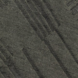 Dark Grey Diagonal-Chevron Jacquard, Poly-Viscose
