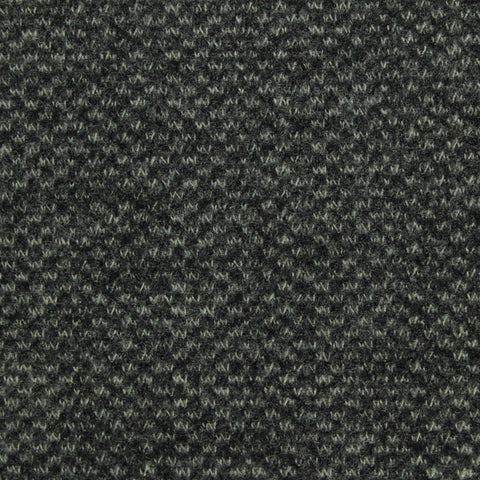 Dark Grey Marl Interlock Knit, Polyester, 290 gsm, 155 cm