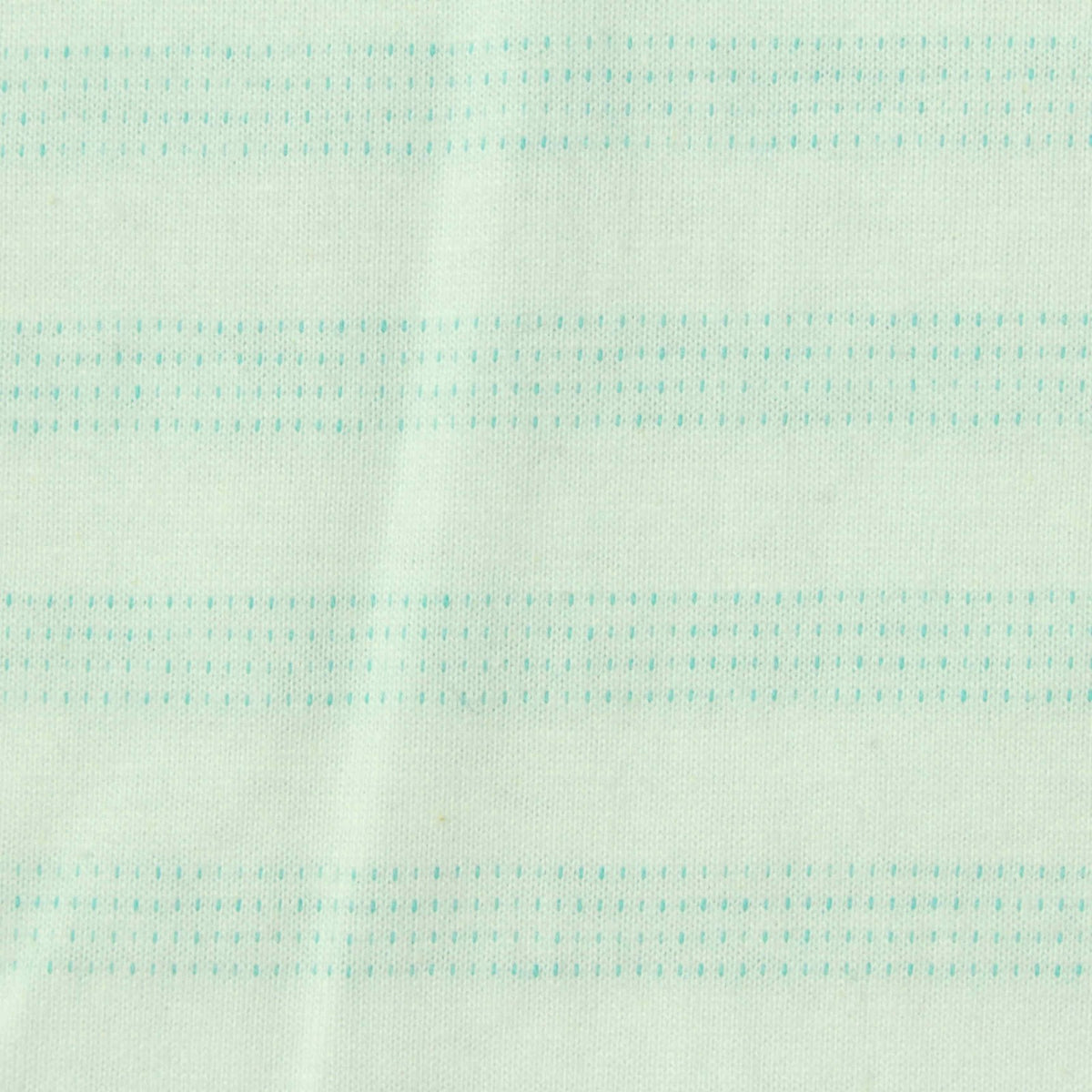 Light Mint Stripes French Terry, Cotton