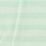 Light Mint Stripes French Terry, Cotton