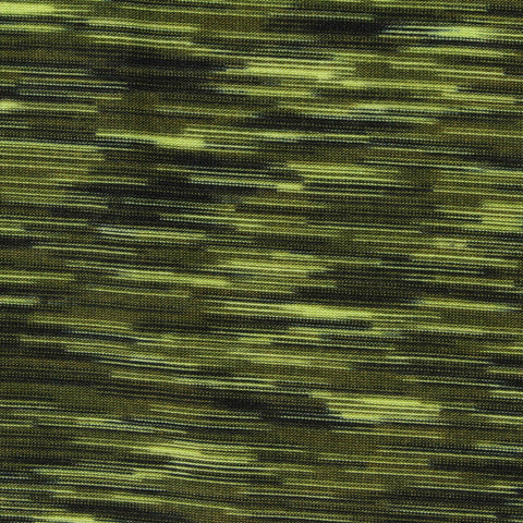 Dark Green Heather Milk Silk Knit, Polyester