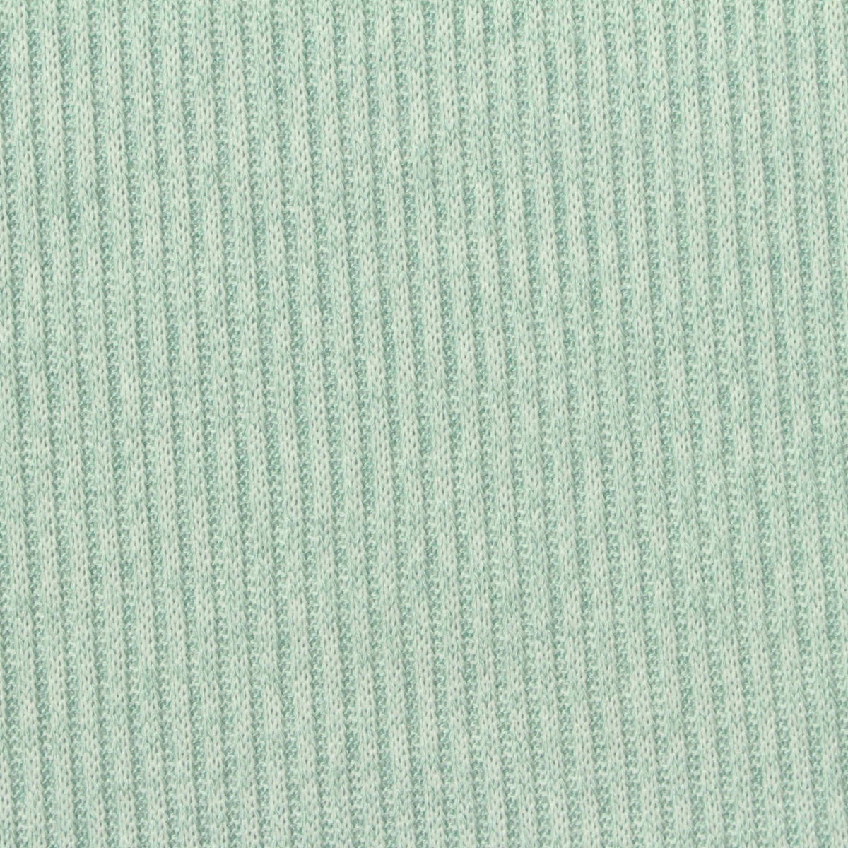Brushed Polyester Viscose Stretch Rib Knit Fabric, 210 gsm, 160 cm — Green