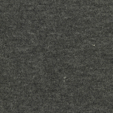 Heather Grey Marl Fleece, Poly-Viscose