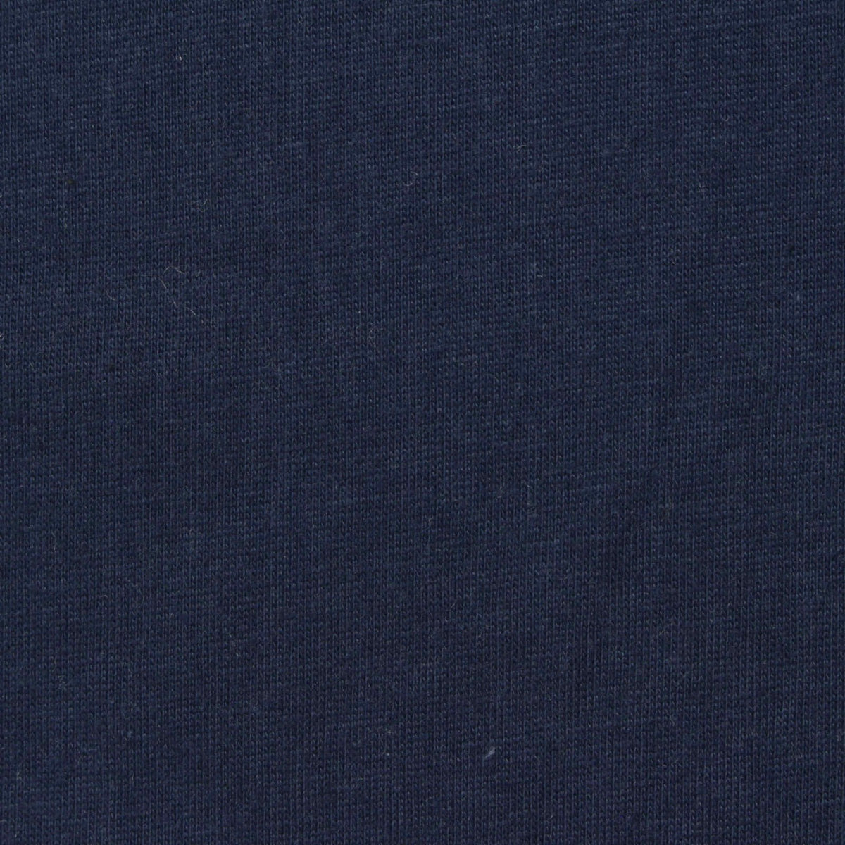 Dark Navy Jersey Knit, Cotton-Poly