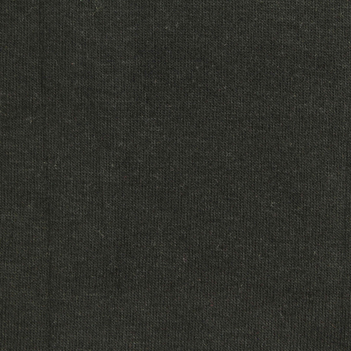 Brushed Cotton Stretch Rib Knit Fabric, 260 gsm, 170 cm — Grey