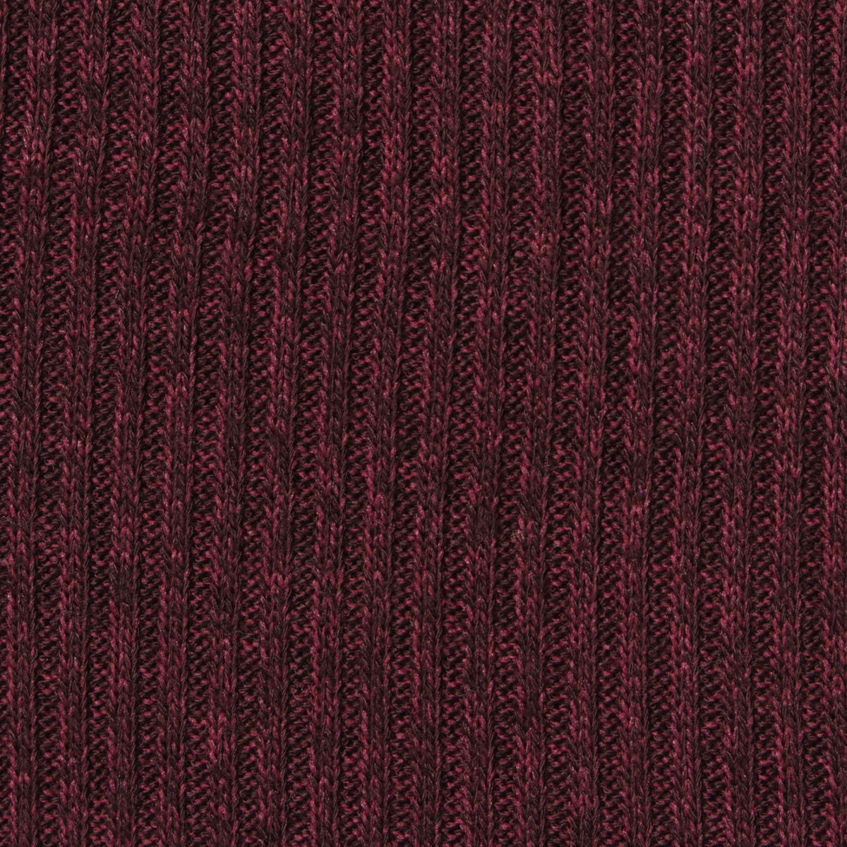 Brushed Viscose Polyester Stretch Rib Knit Fabric, 240 gsm, 155 cm — Red