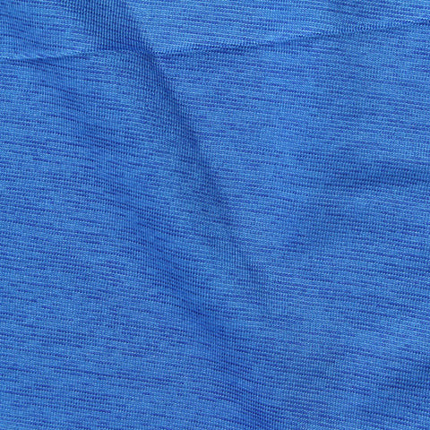 Blue Marl Jersey Knit, Polyester, 160 gsm, 150 cm