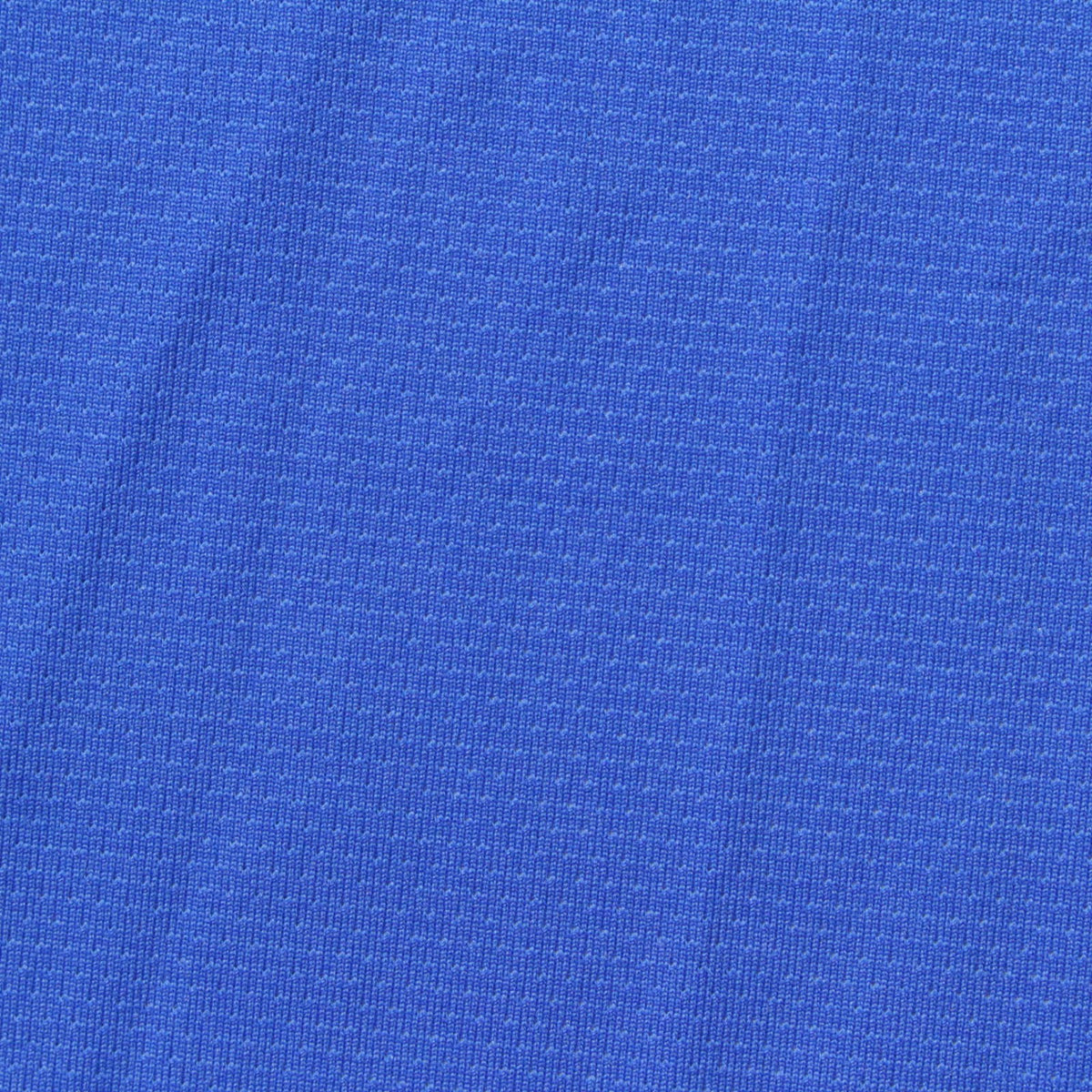 Polyester Stretch Birdseye Knit Fabric, 130 gsm, 152 cm — Blue