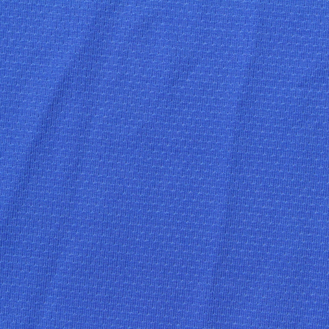Polyester Stretch Birdseye Knit Fabric, 130 gsm, 152 cm — Blue