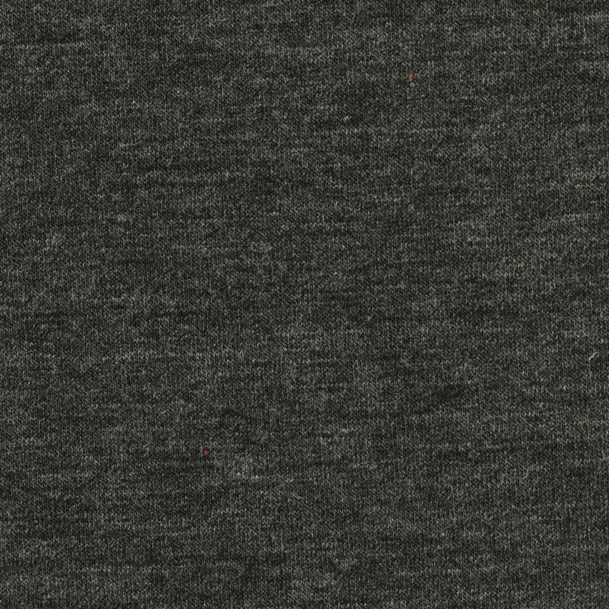 Dark Grey Heathered-Marl Scuba Knit, Poly-Viscose, 260 gsm