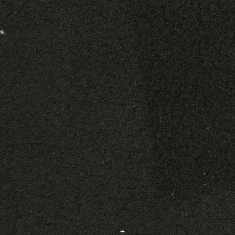 Polyester Stretch Fleece Fabric, 220 gsm, 150 cm — Black