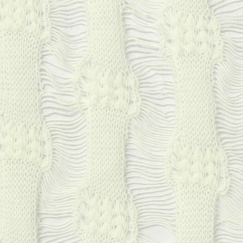 Cream Openwork Jacquard, Cotton