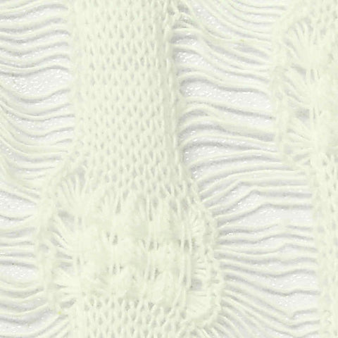 Cream Openwork Jacquard, Cotton