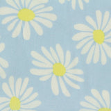 White Daisies Woven, Viscose