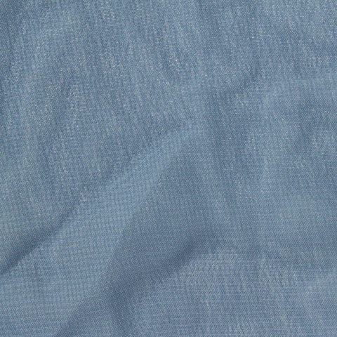 100% Polyester Chiffon Fabric, 80 gsm — Blue