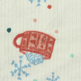 Red Dots Jersey Knit, Polyester