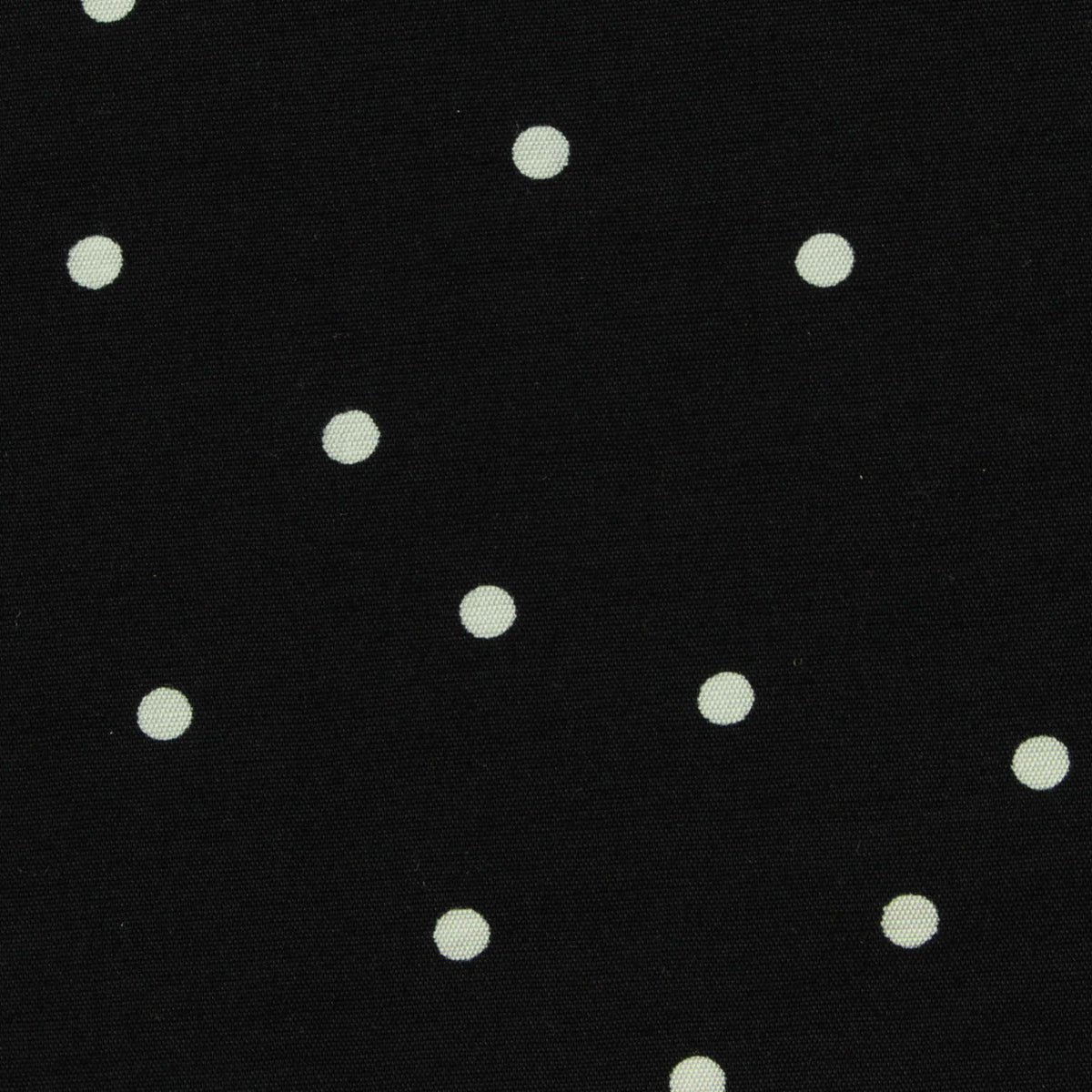 Black Dots Woven, Cotton