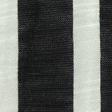 Black Vertical-Stripe Jersey Knit, Poly-Viscose — texture