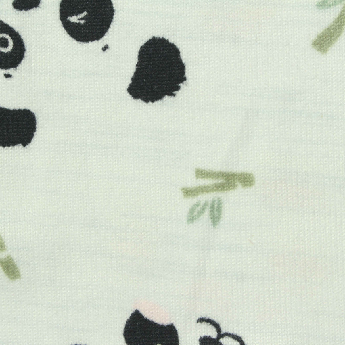 Animal Print Polyester Stretch Chunky Knit Fabric, 180 gsm — White
