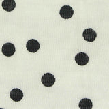 Black Dots Knit, Polyester — texture