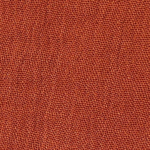 100% Viscose Crepe Fabric, 126 gsm — Orange