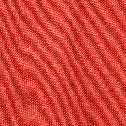 Polyester Stretch Rib Knit Fabric, 220 gsm — Red