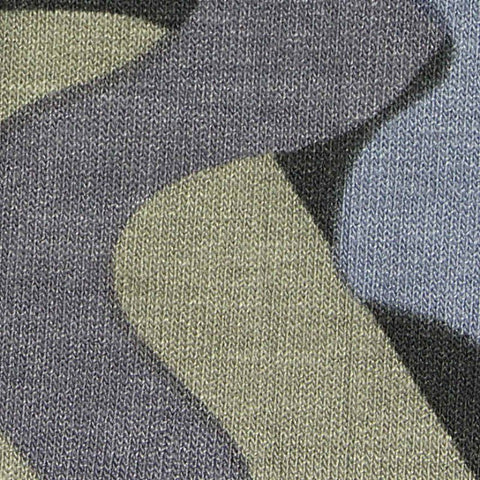 Grey Camo Knit, Viscose