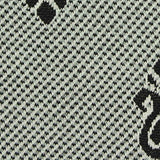 Jacquard Polyester Viscose Stretch Knit Fabric, 336 gsm, 165 cm — Grey — texture