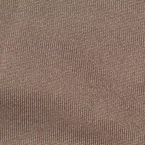 Polyester Stretch Jersey Knit Fabric, 230 gsm, 160 cm — Brown
