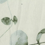 Green Leaves Woven, Viscose-Linen