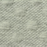 Jacquard Polyester Stretch Knit Fabric, 320 gsm, 165 cm — Grey
