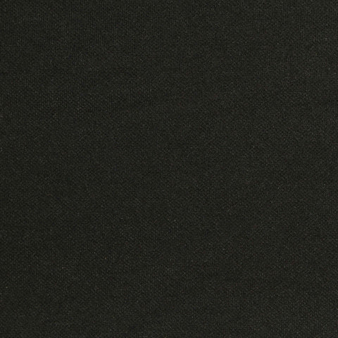 Brushed Viscose Nylon Stretch Ponte Knit Fabric, 320 gsm, 160 cm — Black