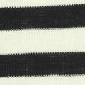 Black Horizontal-Stripe Chunky Knit, Poly-Viscose, 170 gsm, 160 cm, ref EF-246195