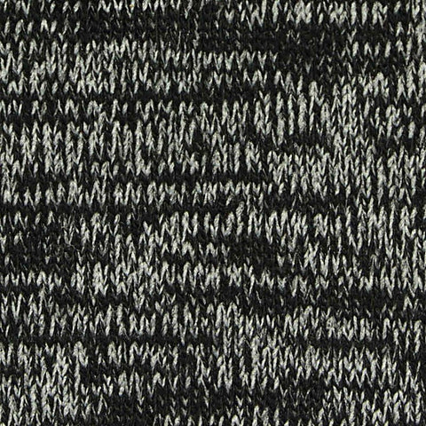Black Marl Chunky Knit, Viscose-Poly, 307 gsm
