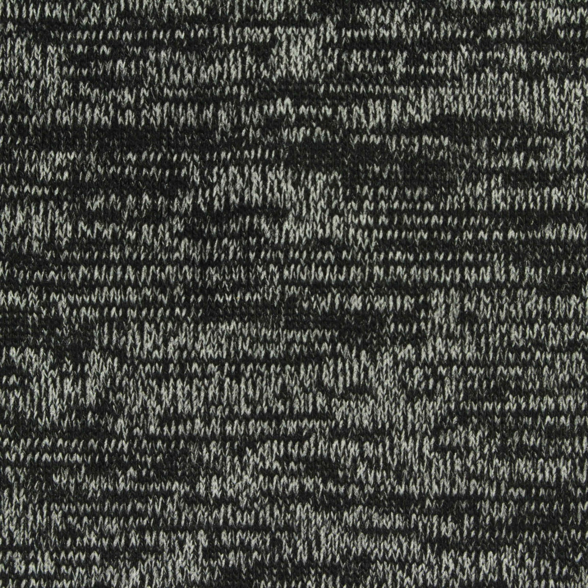 Black Marl Chunky Knit, Viscose-Poly, 307 gsm
