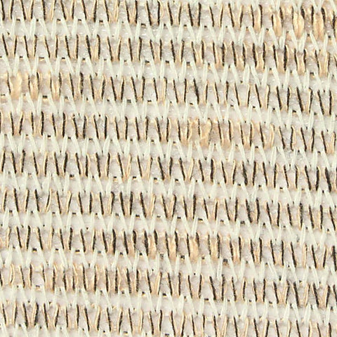 Light Beige Horizontal-Stripe Chunky Knit, Poly-Viscose
