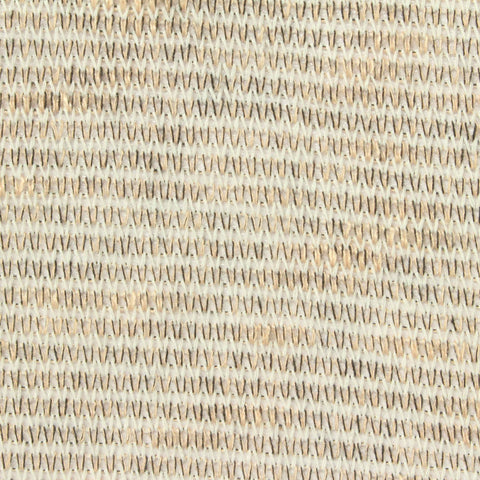 Light Beige Horizontal-Stripe Chunky Knit, Poly-Viscose