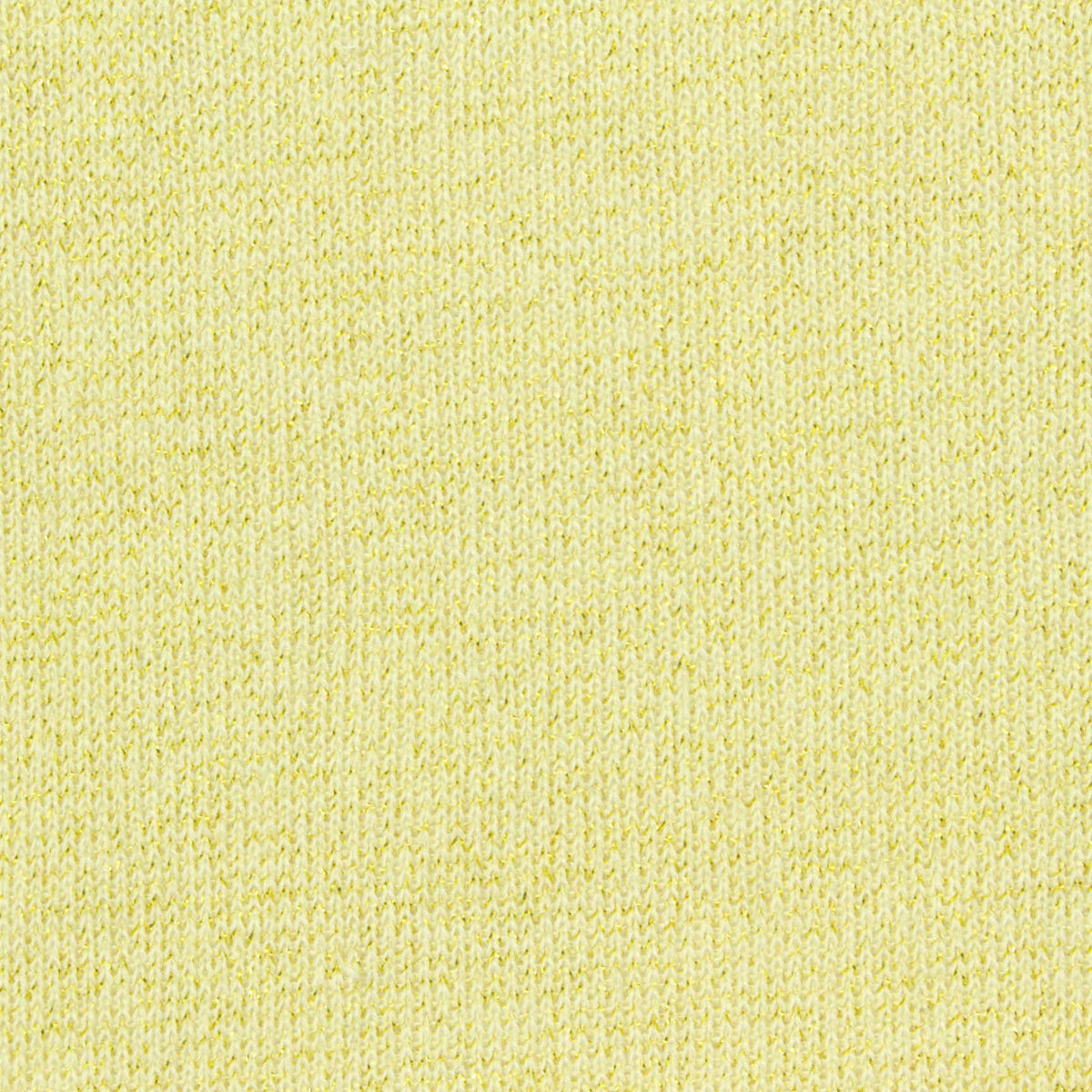 Light Yellow Marl Jersey Knit, Poly-Linen, 167 gsm