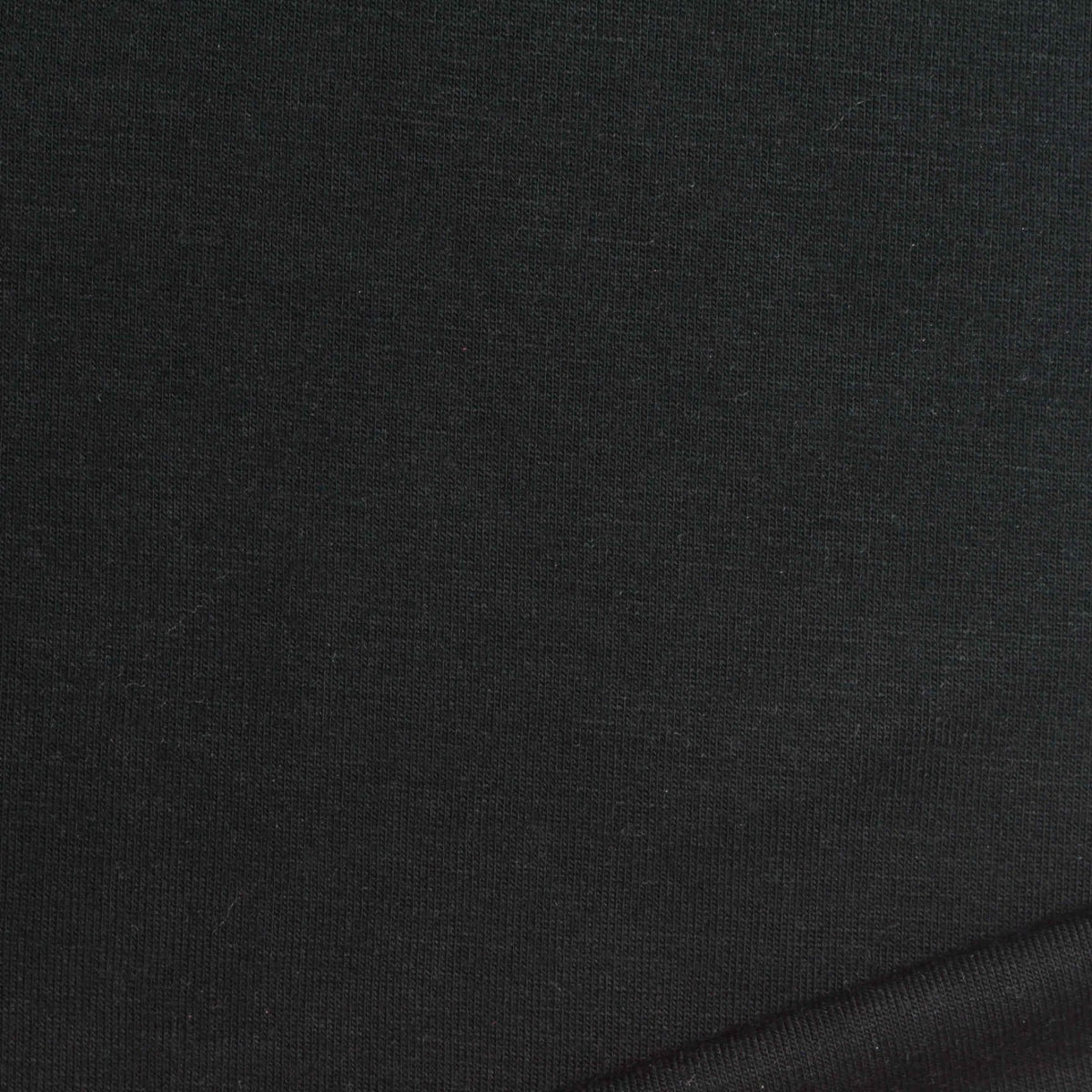 Viscose Stretch Jersey Knit Fabric, 118 gsm, 152 cm — Black