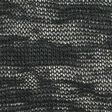 Black Animal Print Chunky Knit, Viscose-Poly — texture