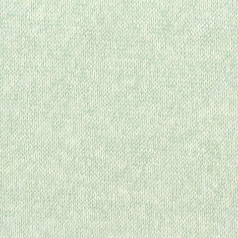 Light Green Marl Chunky Knit, Viscose-Poly, 195 gsm